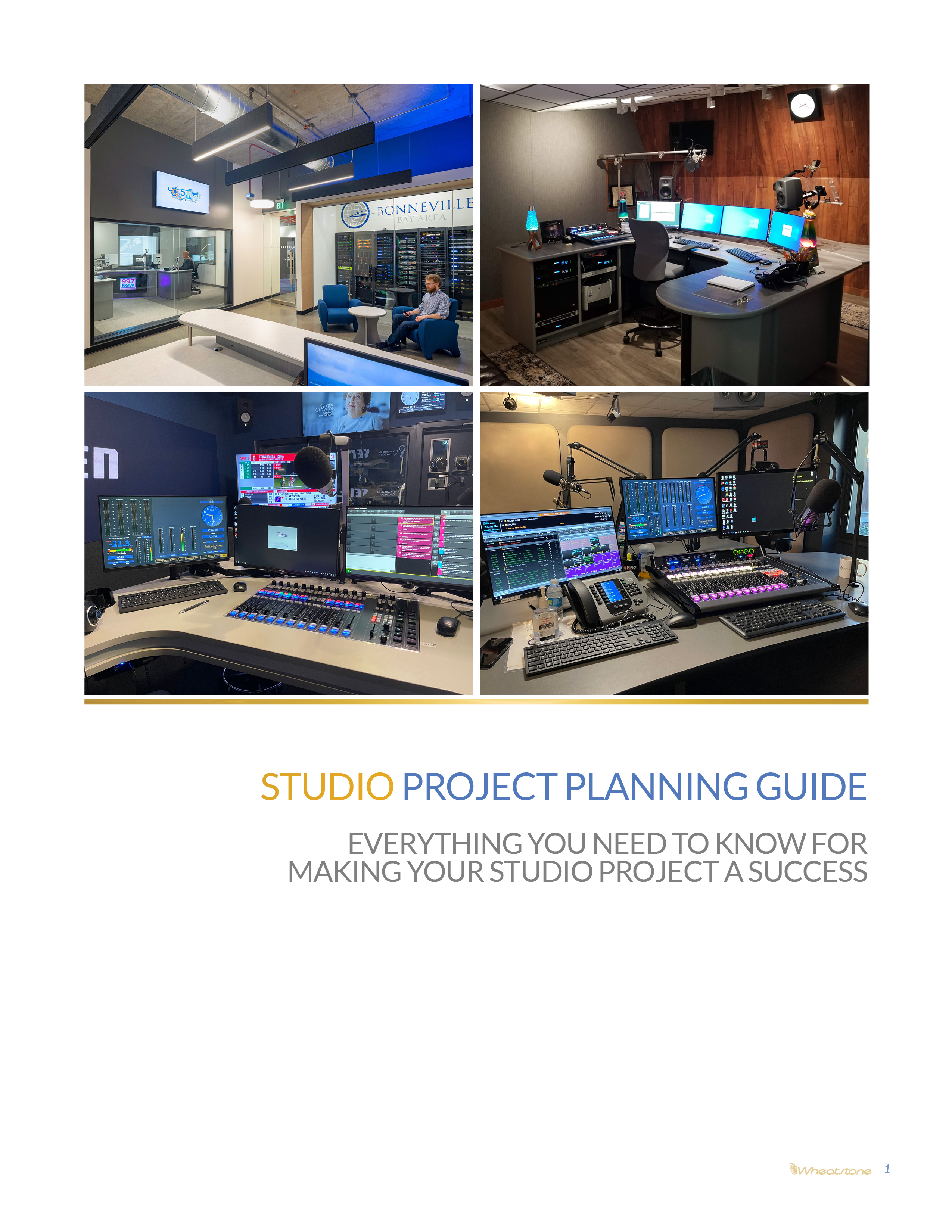 STUDIO PROJECT PLANNING GUIDE